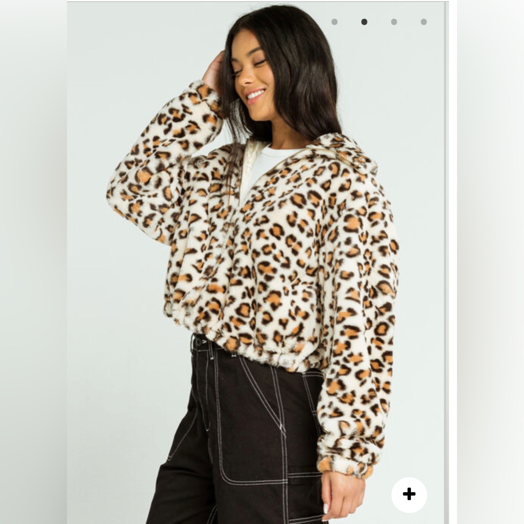 Victoria’s Secret Know One Cares Faux Fur Bomber Jacket